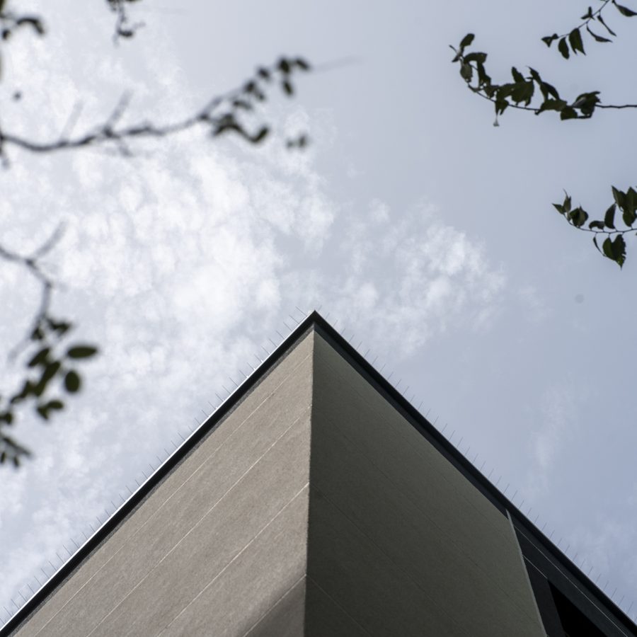 Fachada rehabilitada en Madrid