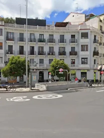 Fachada después de la rehabilitación